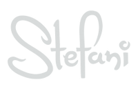 Stefani Living Co Logo in white