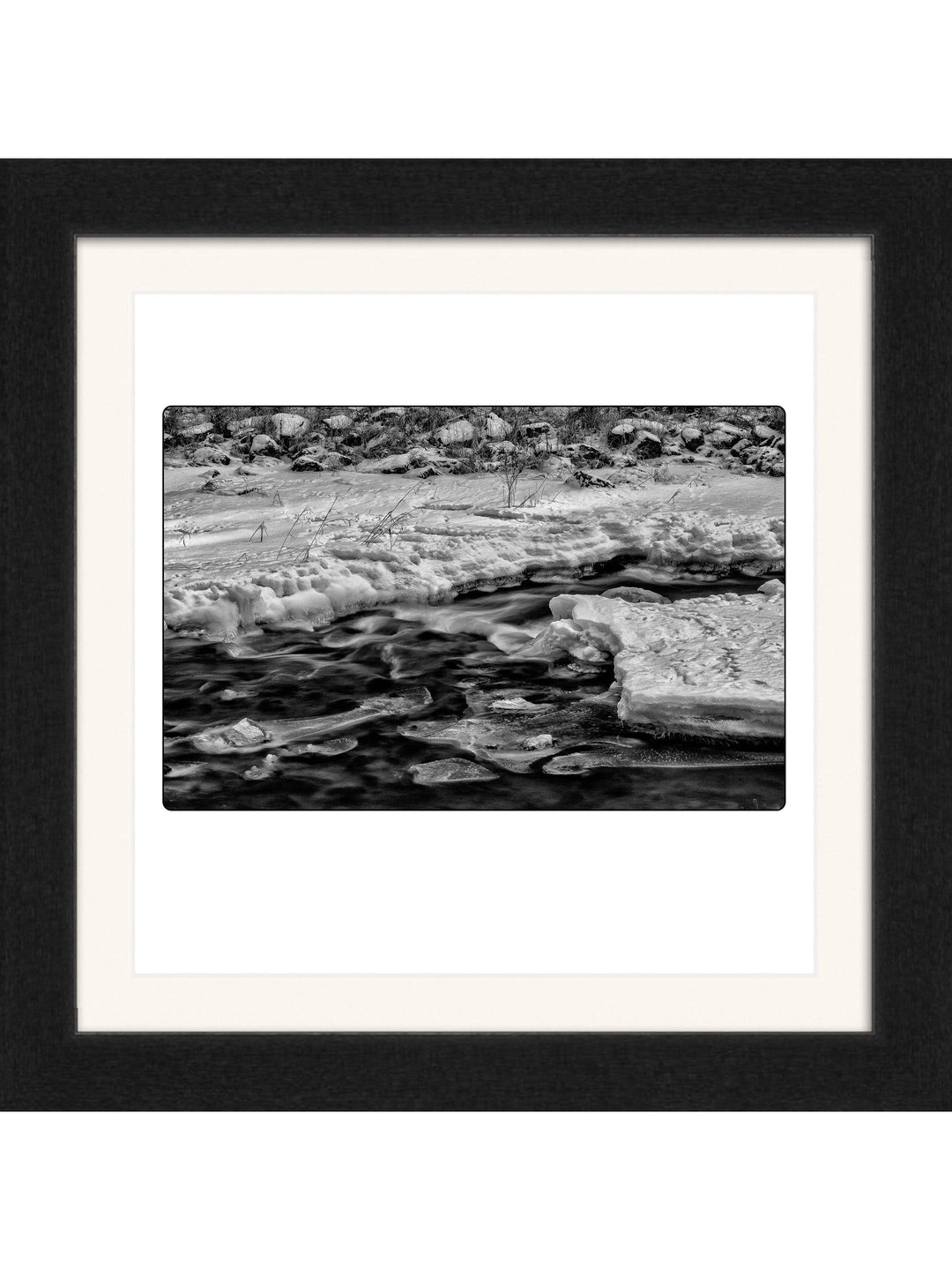 Water and Ice Square Edition - Richard Stefani - Stefani Fine Art